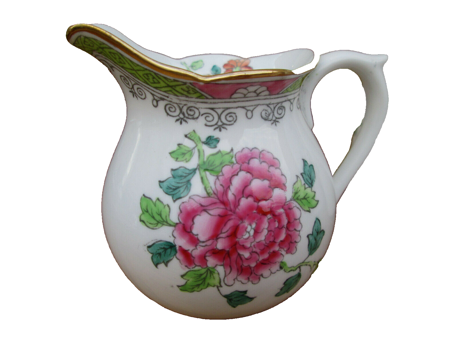 MS:  7 Pieces THOMAS GOODE LONDON SPODE COPELAND SET TEAPOT COVERED DISH CREAMER