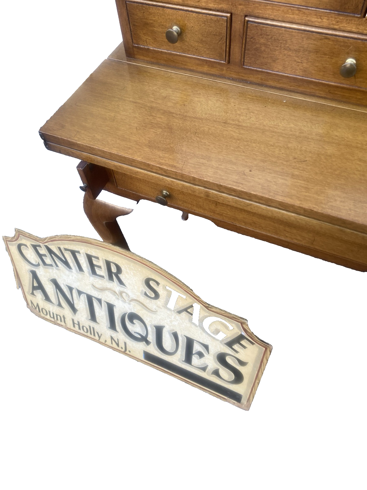 66427 BIGGS Furniture Desk with Bookcase Top