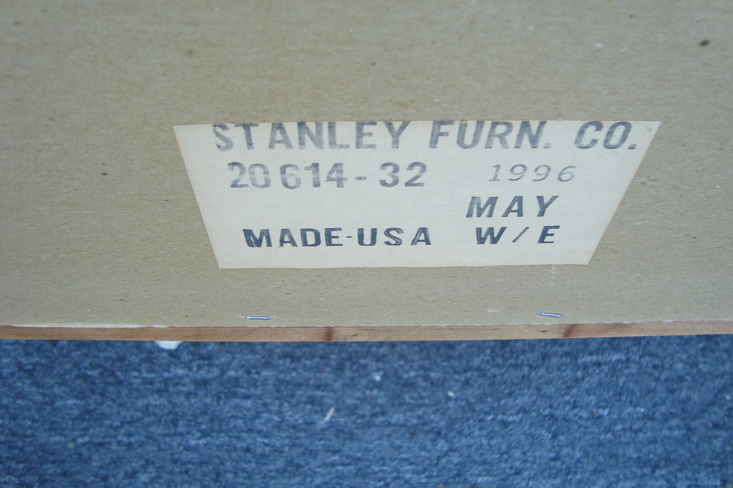 62258 Stanley Cherry Dresser with Mirror