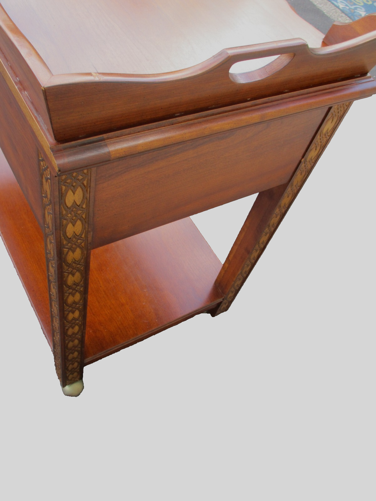 64326 National Mount Airey Mahogany Server Sideboard Cabinet