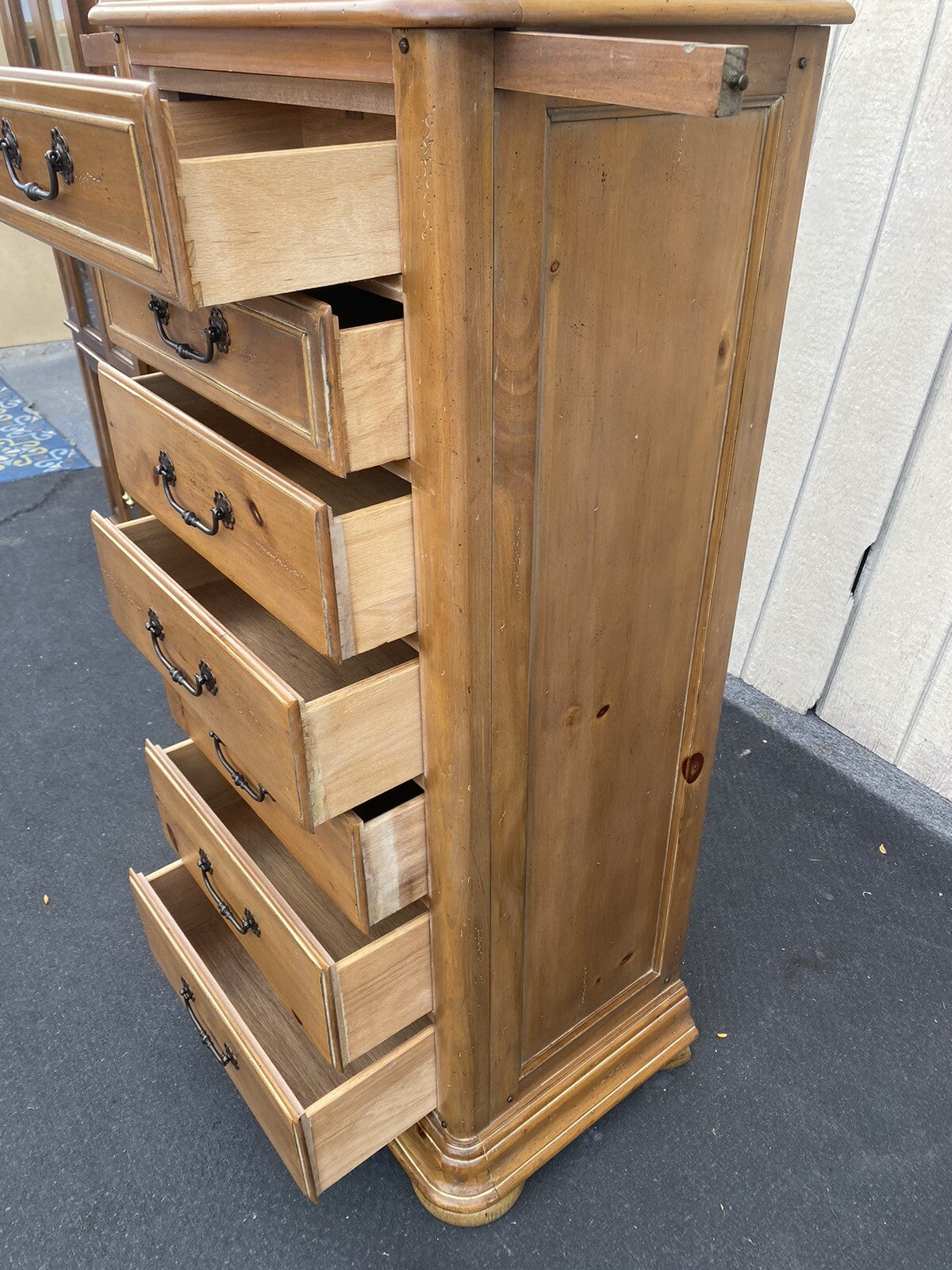 65979    NATIONAL Furniture Pine Lingerie Chest Dresser