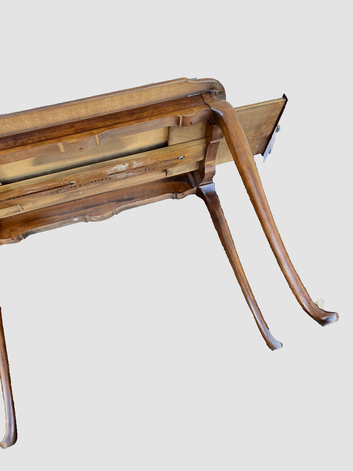 65641 Mahogany Tea Table w/ Pull-outs