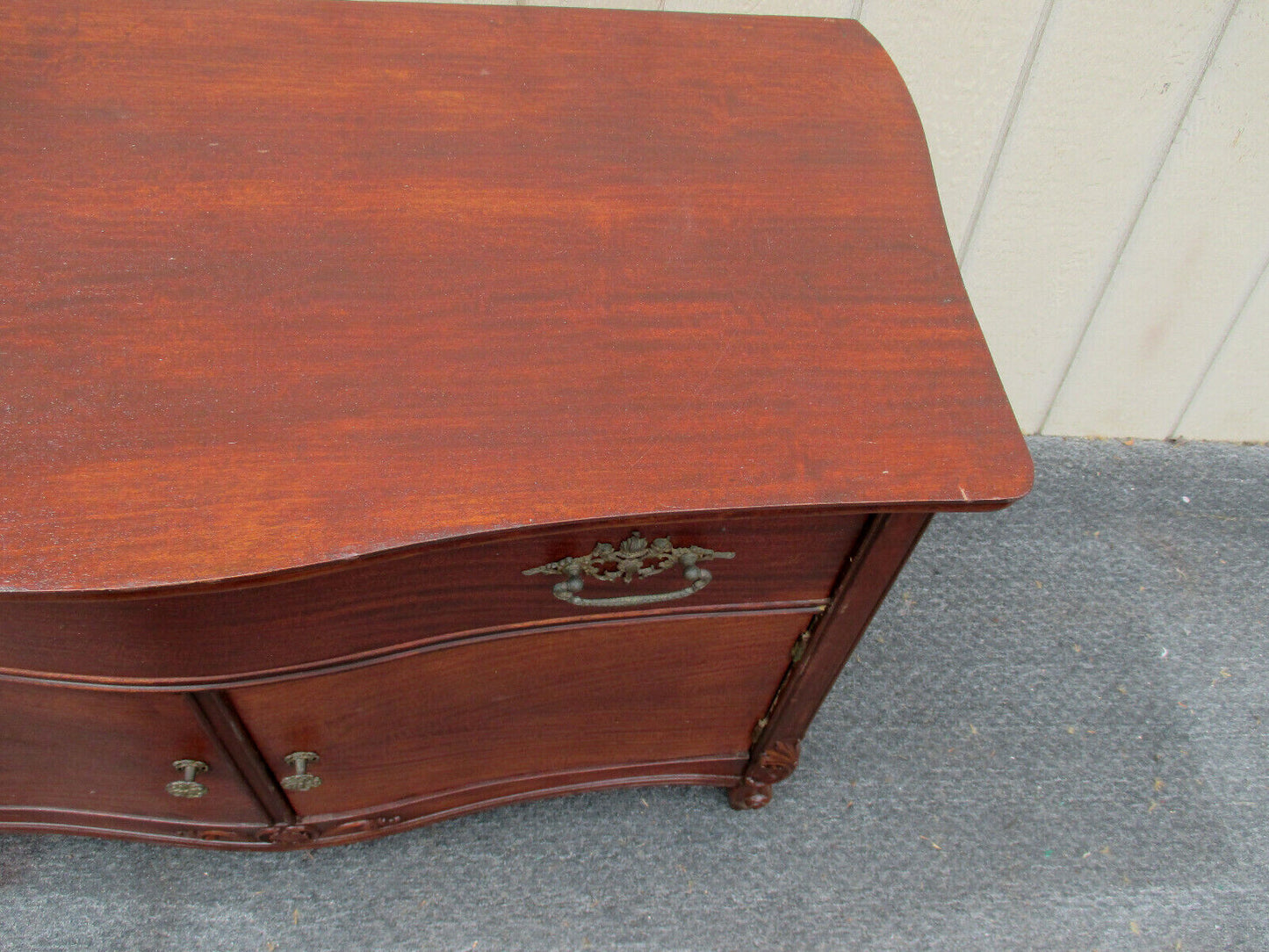 62249 Antique Mahogany Washstand Dresser Chest