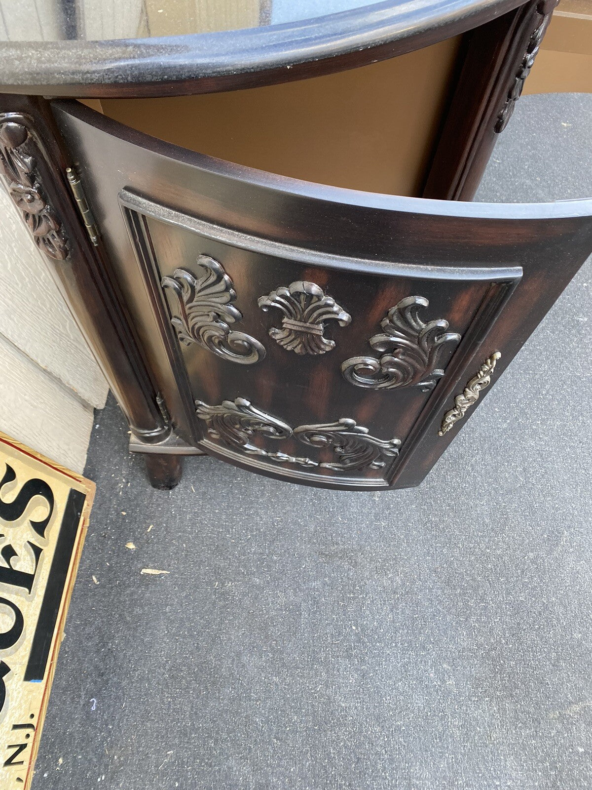 66303  COASTER Furniture  Marble Top Chest Server Sideboard