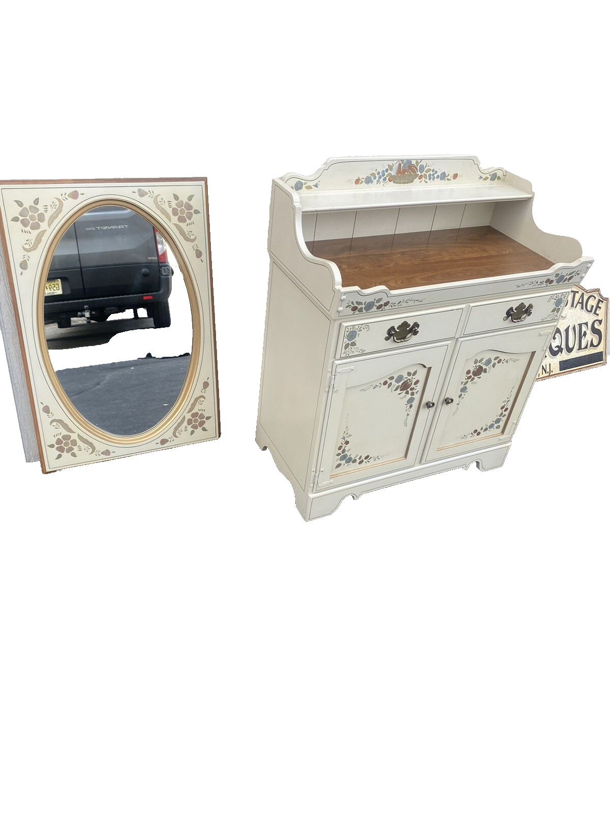 65180 ETHAN ALLEN Drysink with Mirror