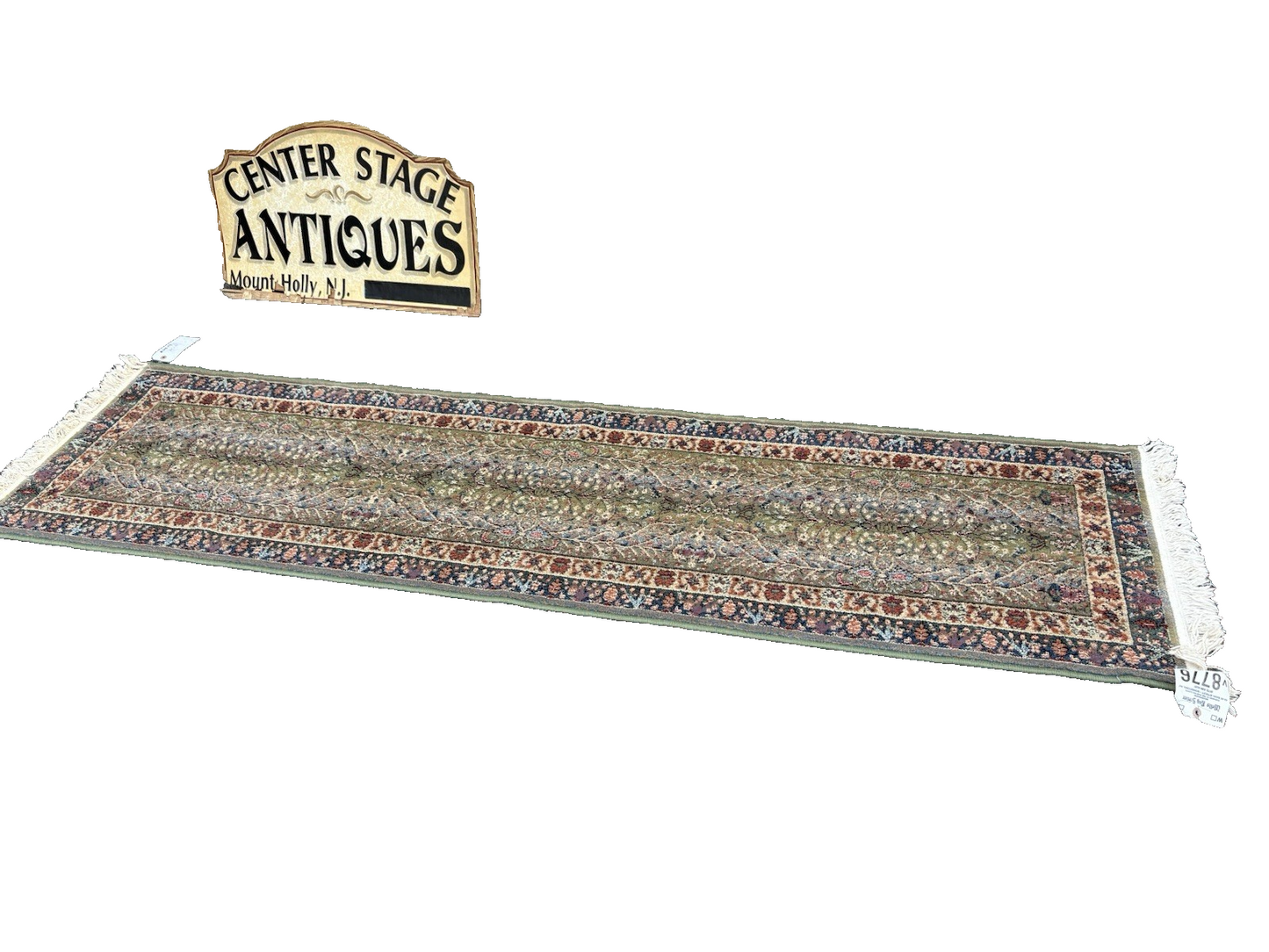 RUG 14: Oriental Rug Runner   SIZE 24 "  x 93 "