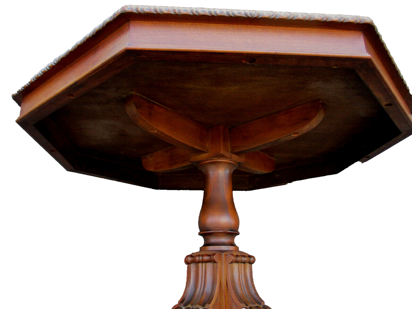 63354  Inlaid Walnut Lamp Table Nightstand Stand Imperial Grand Rapids Furniture