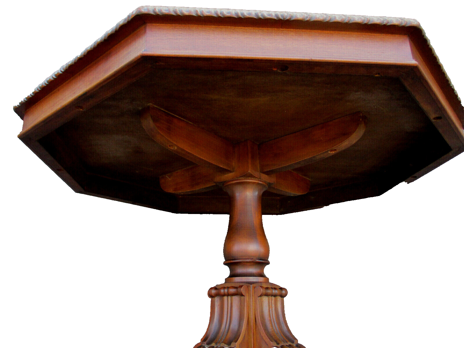 63354  Inlaid Walnut Lamp Table Nightstand Stand Imperial Grand Rapids Furniture