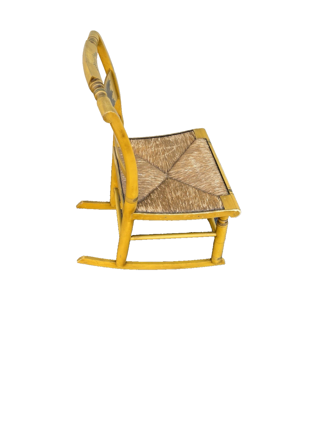 67106  Signed  HITCHCOCK Decorator Rocker Rocking Chair