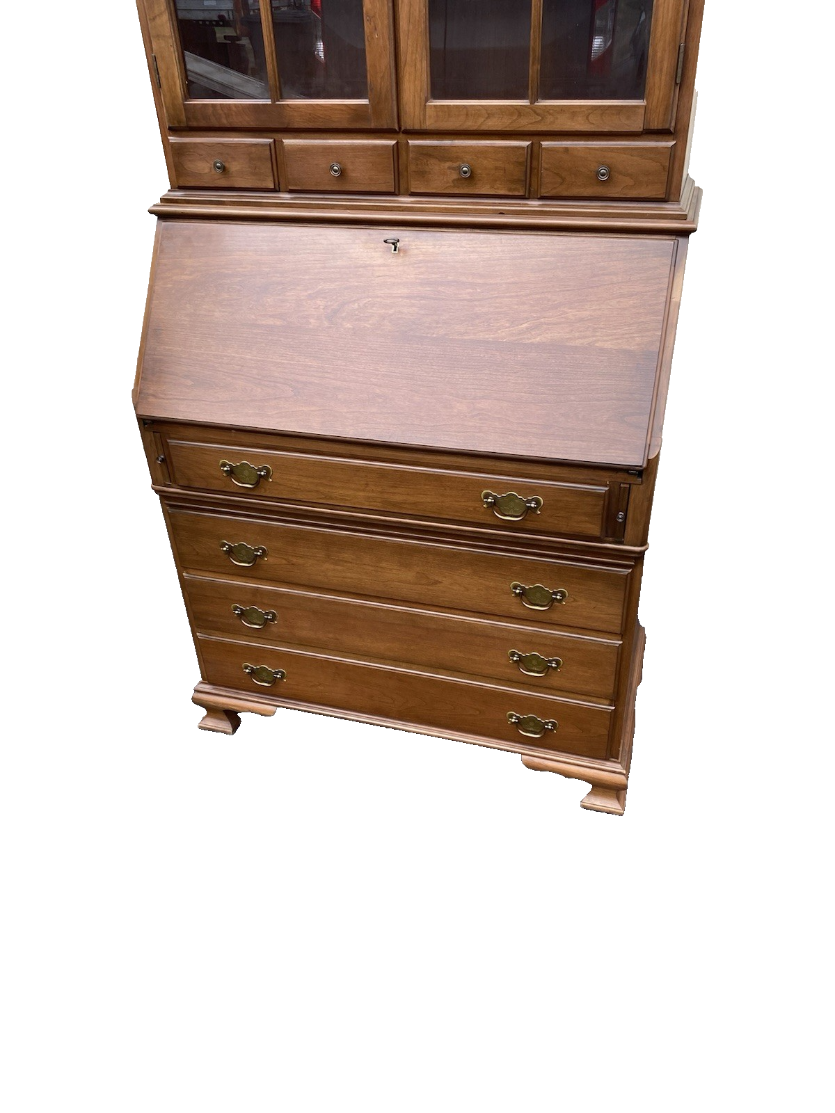 66506 Pennsylvania House Secretary Desk w/ Bookcase top