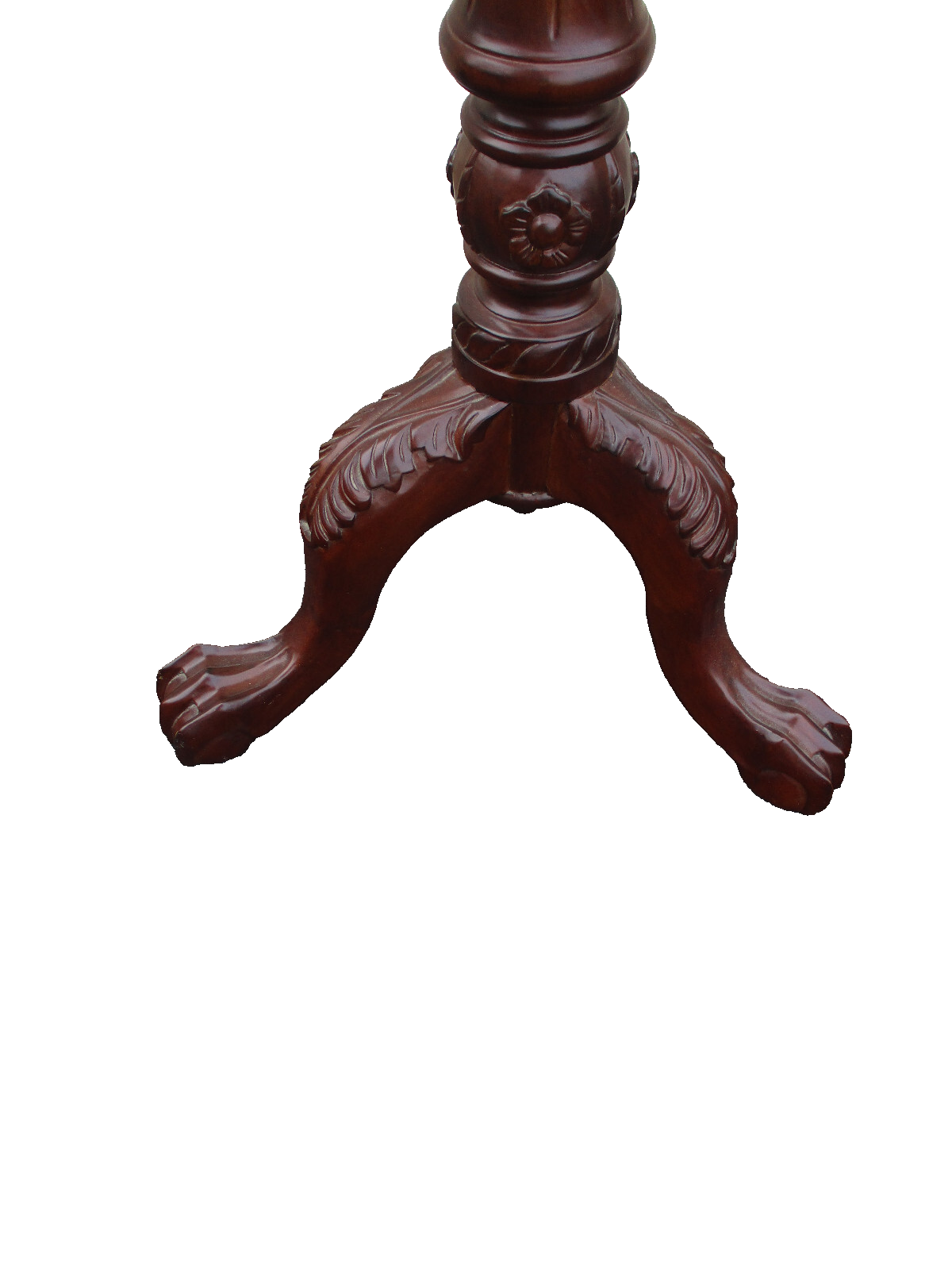 64461  Solid Mahogany Tilt Top Lamp table Stand   It also Revolves