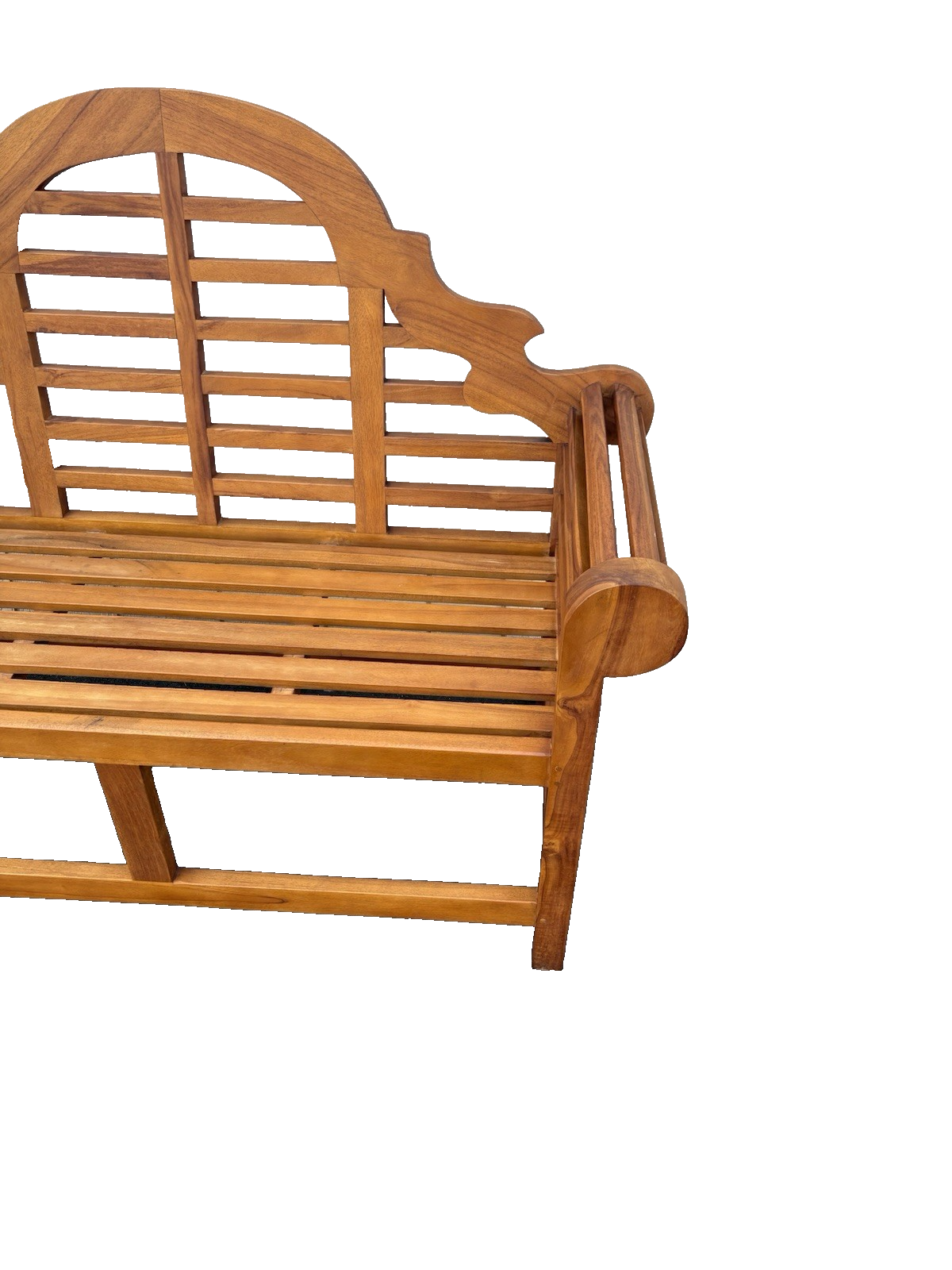 66872   BROYHILL Teak Settee Bench Chair