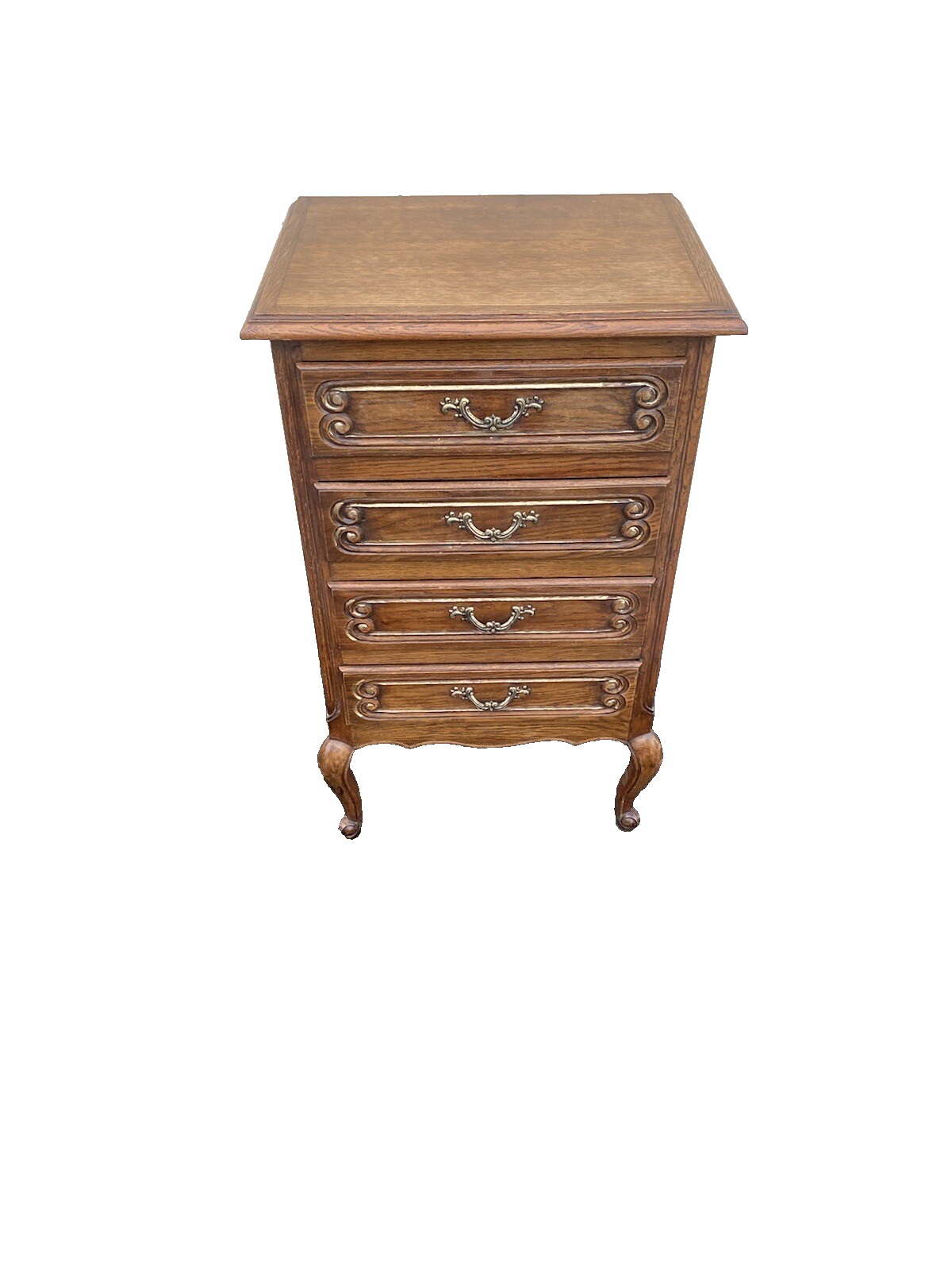 65016   Oak Lingerie Chest Dresser Nightstand