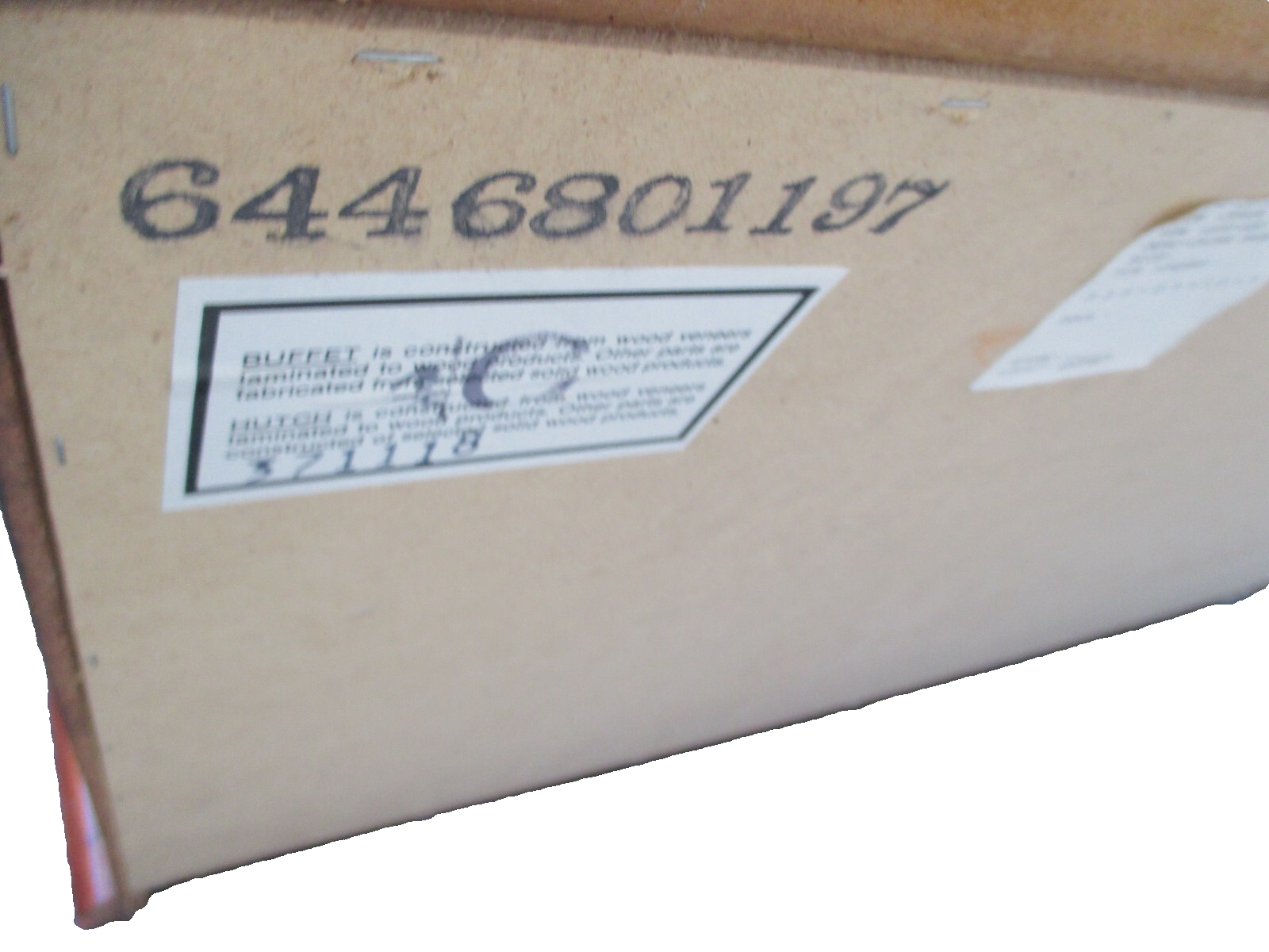 62968  Mahogany 2 pc. Curio China Cabinet