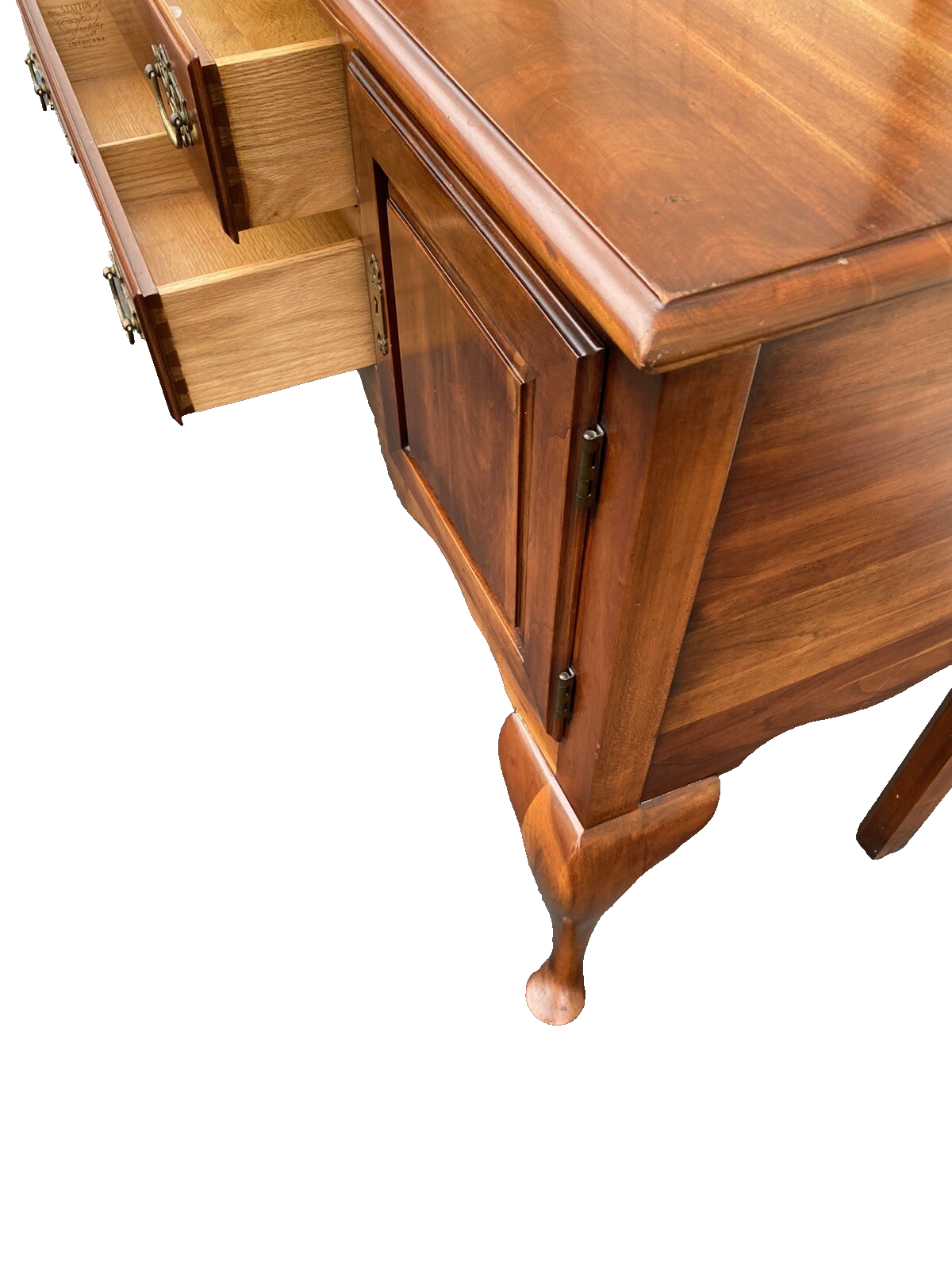 65955   STATTON Centenial  Furniture Solid Cherry Buffet Sideboard Server