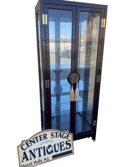 66385 American Furniture Oriental  Curio China Cabinet