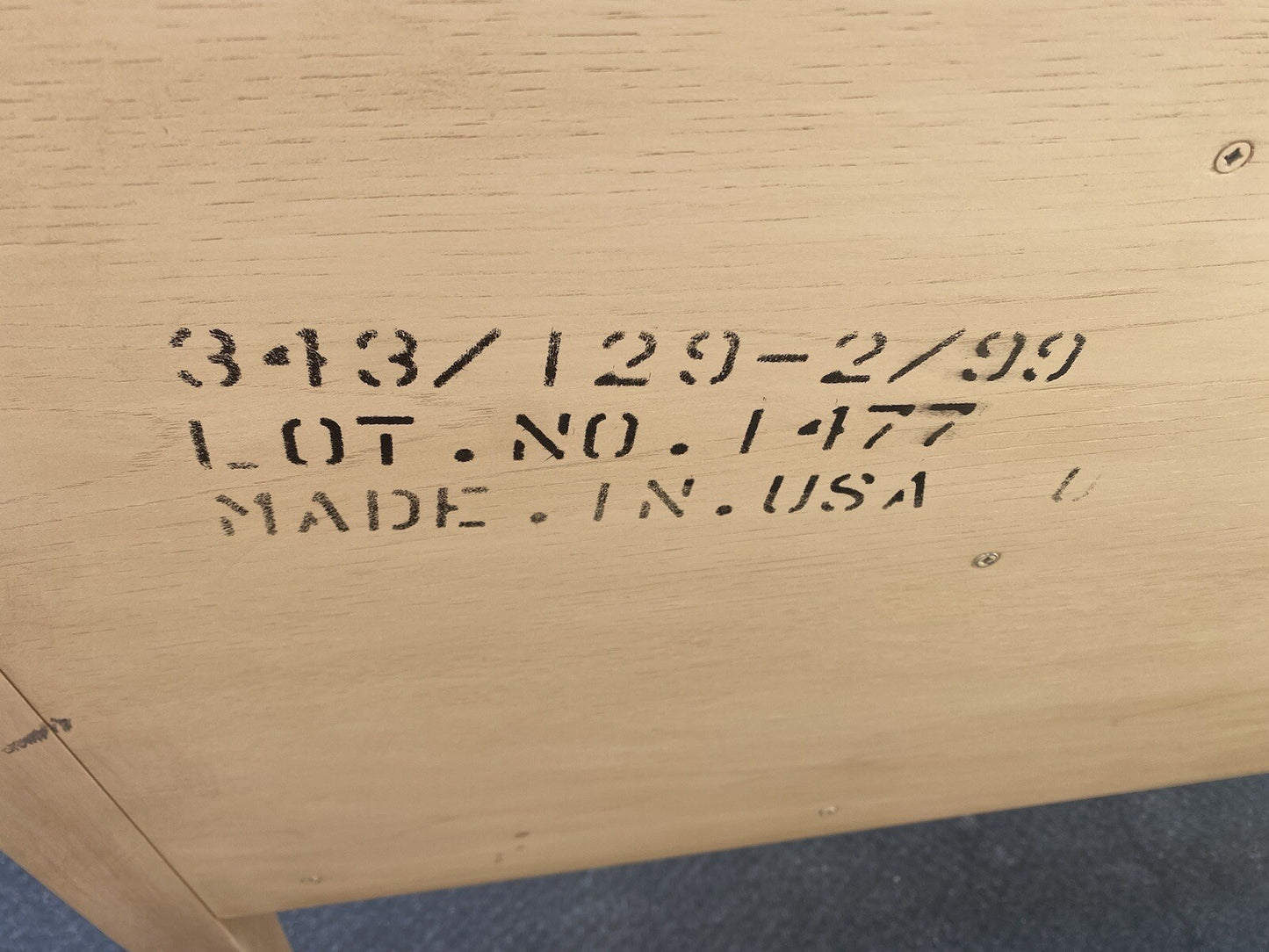 64646   Bernhardt Marble Top Server Sideboard Buffet