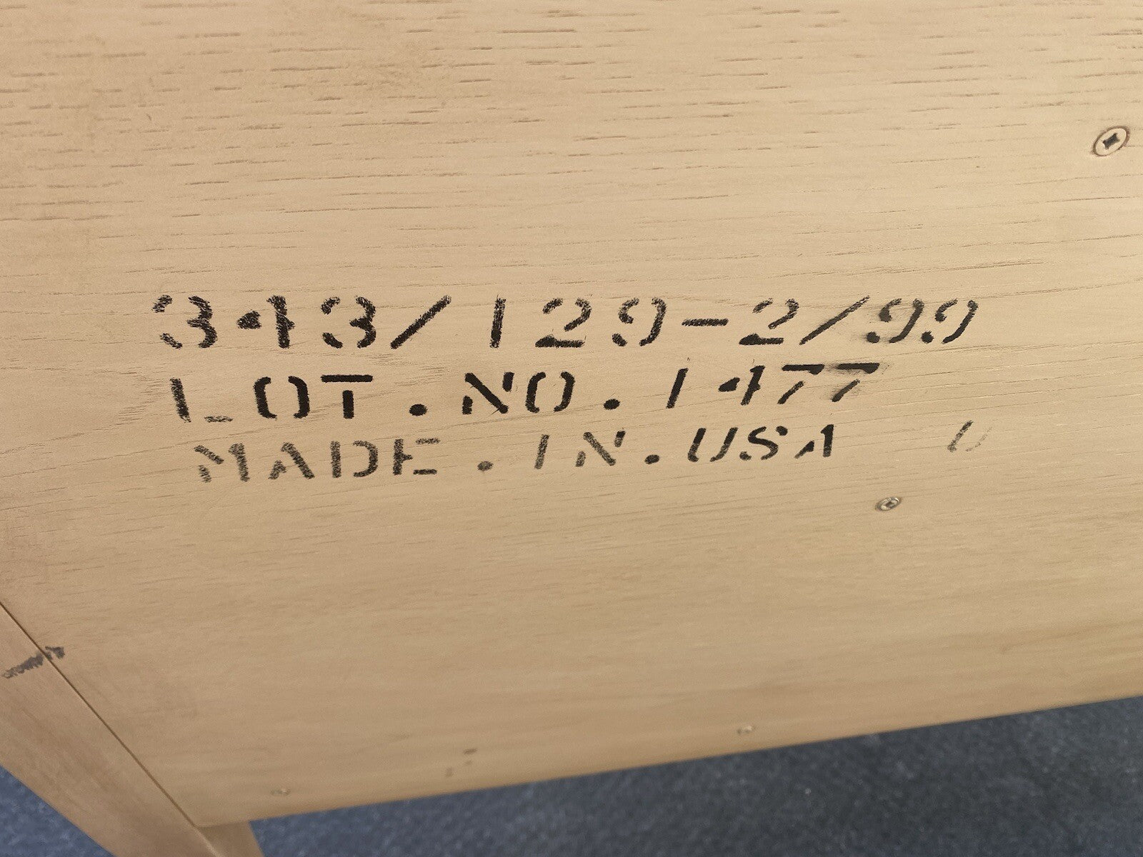 64646   Bernhardt Marble Top Server Sideboard Buffet