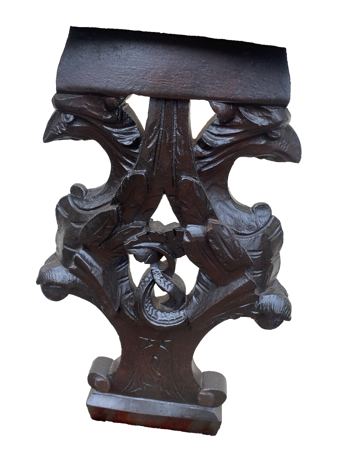 65608 CUSTOM HAND MADE Figural Corner Chair