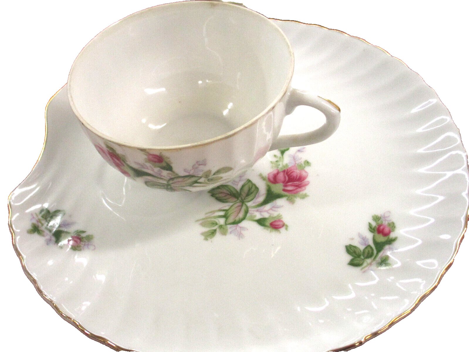 COL WW:  Lot of  Japan Dishes Dinnerware Set of 5 Cups with Plates