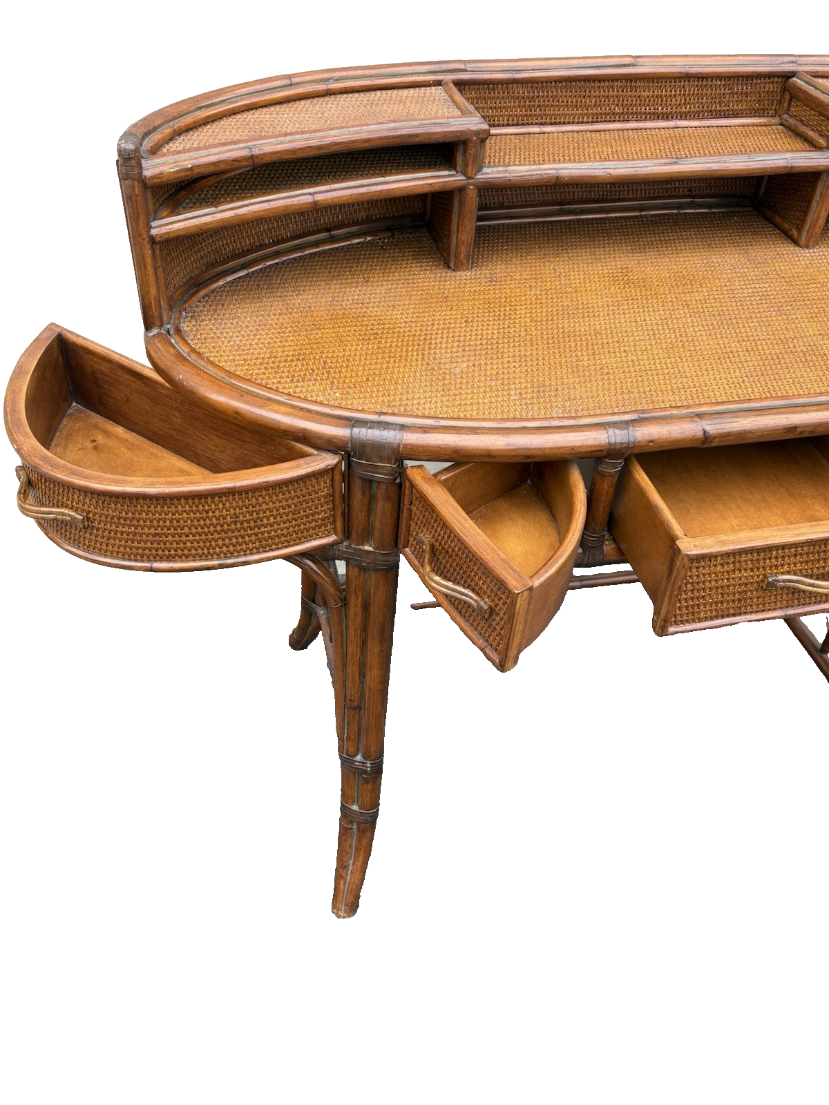 67044 Bamboo Style Office Desk