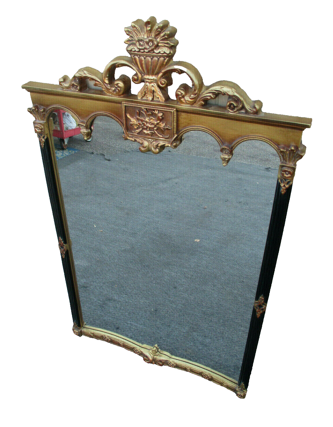 62589   Gold GARDNER  Decorator Mirror