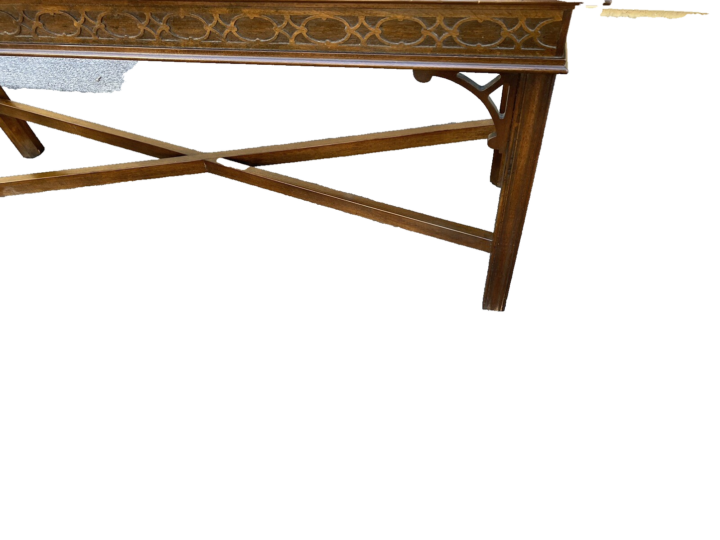 65821   18th Century Drexel Mahogany  Console Library Table