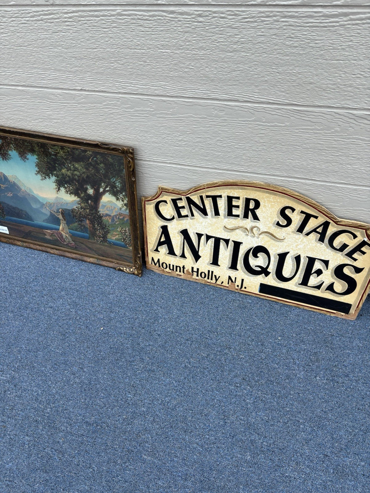 66781 R Atkinson Fox ??  DAWN  Print in Picture Frame CHICAGO