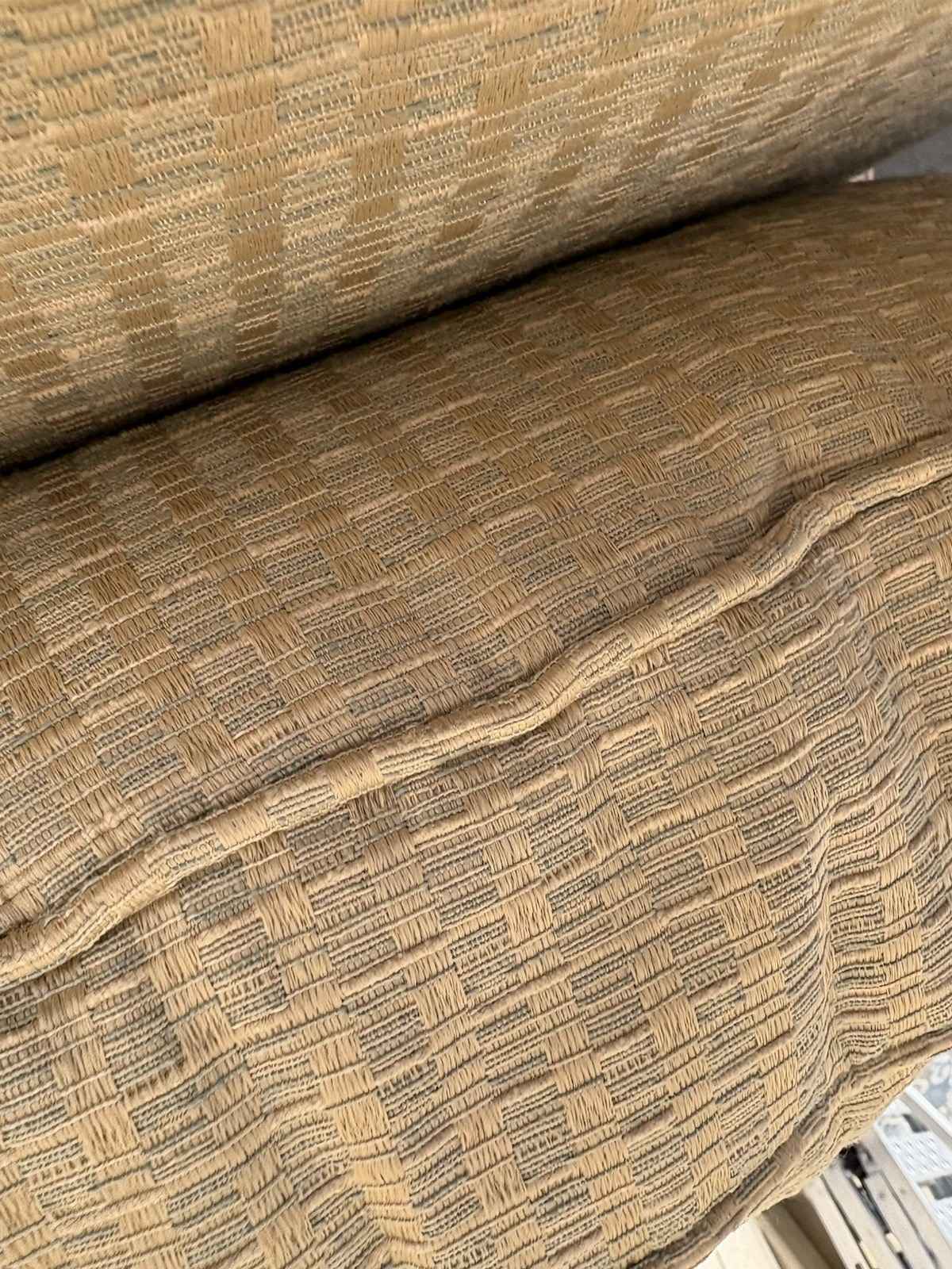 66694   CENTURY Furniture Louis XV Chair with  Stool