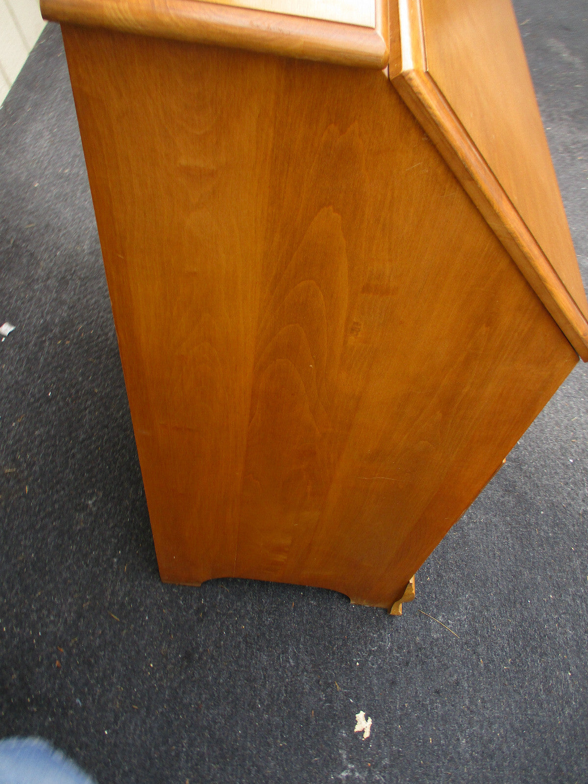 63476  Solid  Maple Slant Front Office Desk