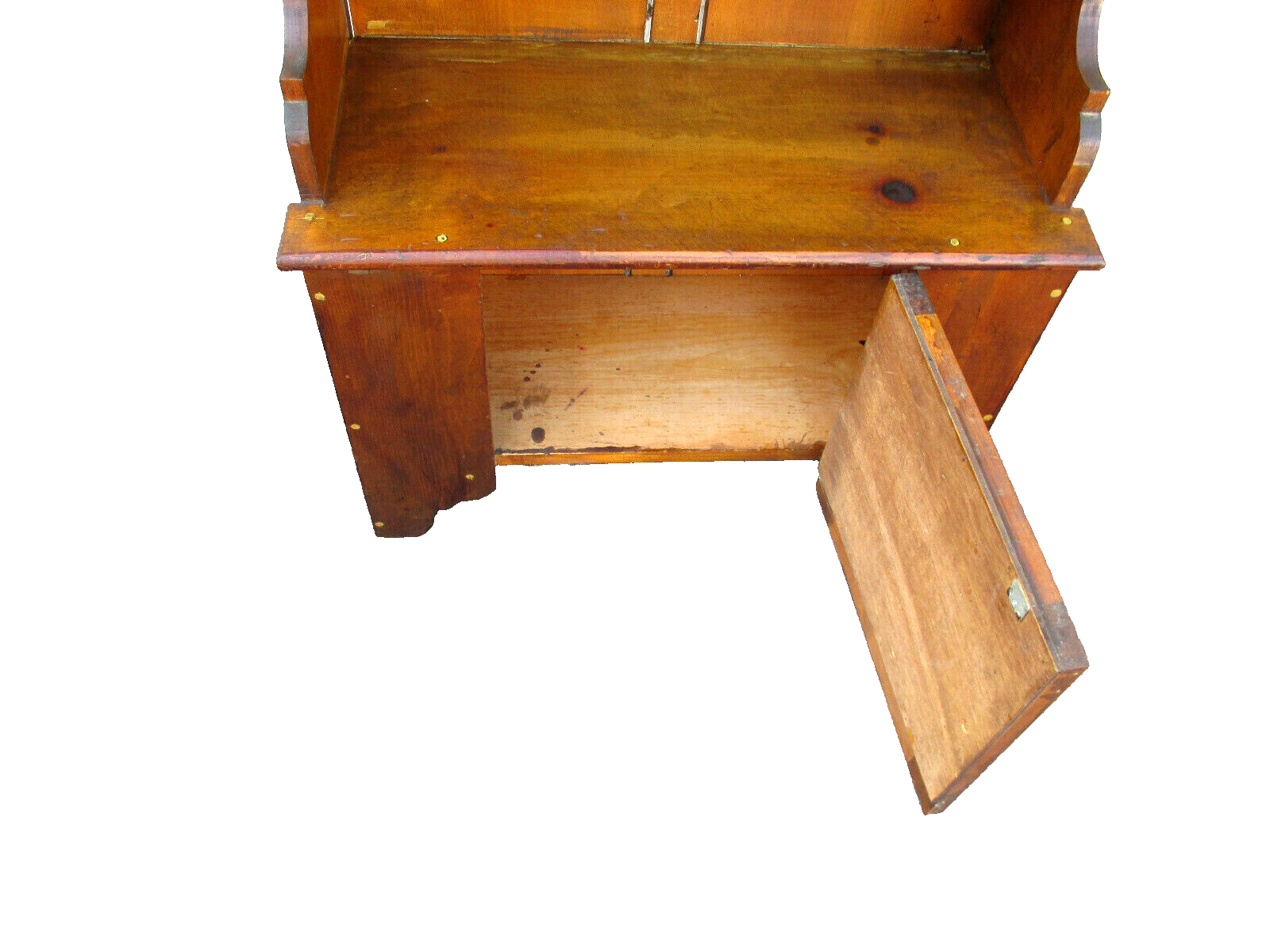 62992 Country Primitive Cubboard Cabinet Curio Bookcase Miniature Saleman Sample