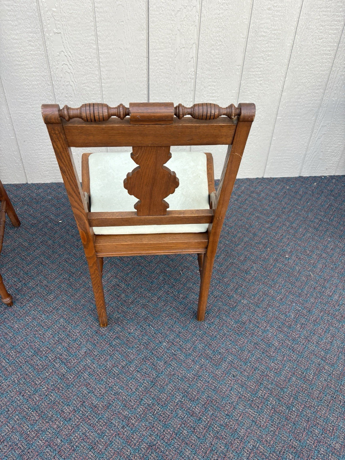 66679  Set of 8 Antique Victorian Walnut Dining Chair s Chairs
