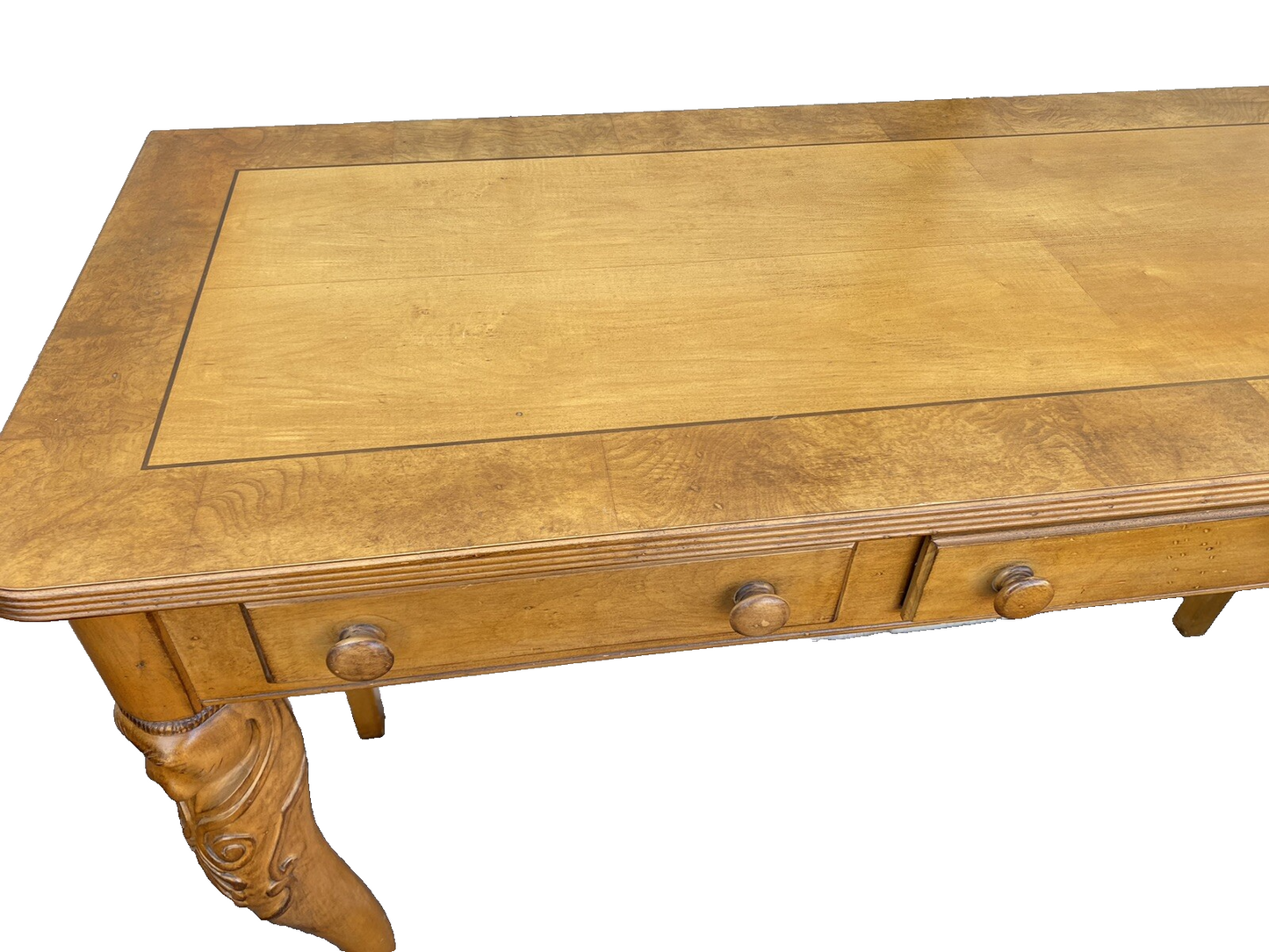 65278 SHERRILL CTH Maple Figural Console Table Stand
