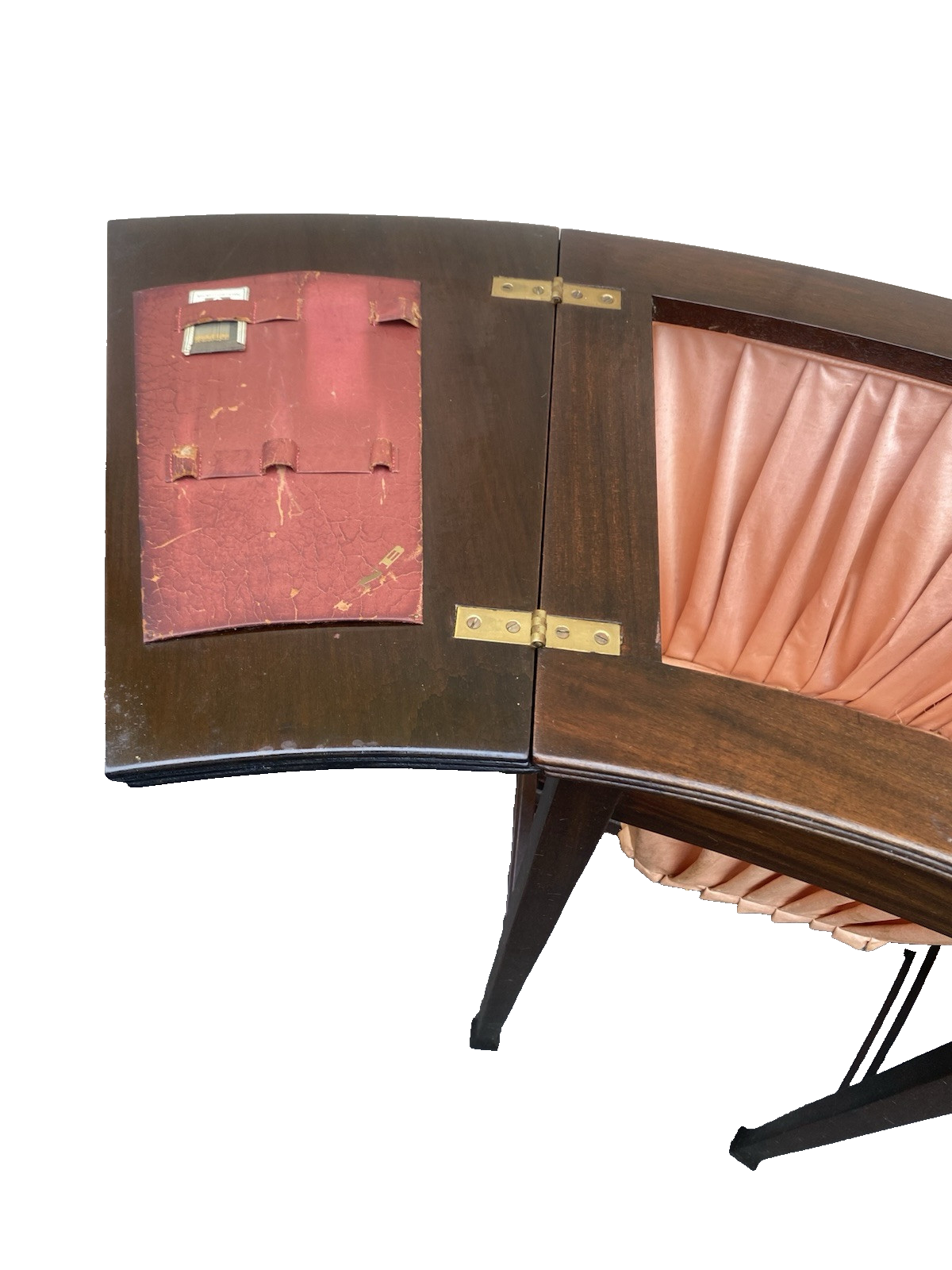 66420 Mahogany Victorian Sewing Stand Table