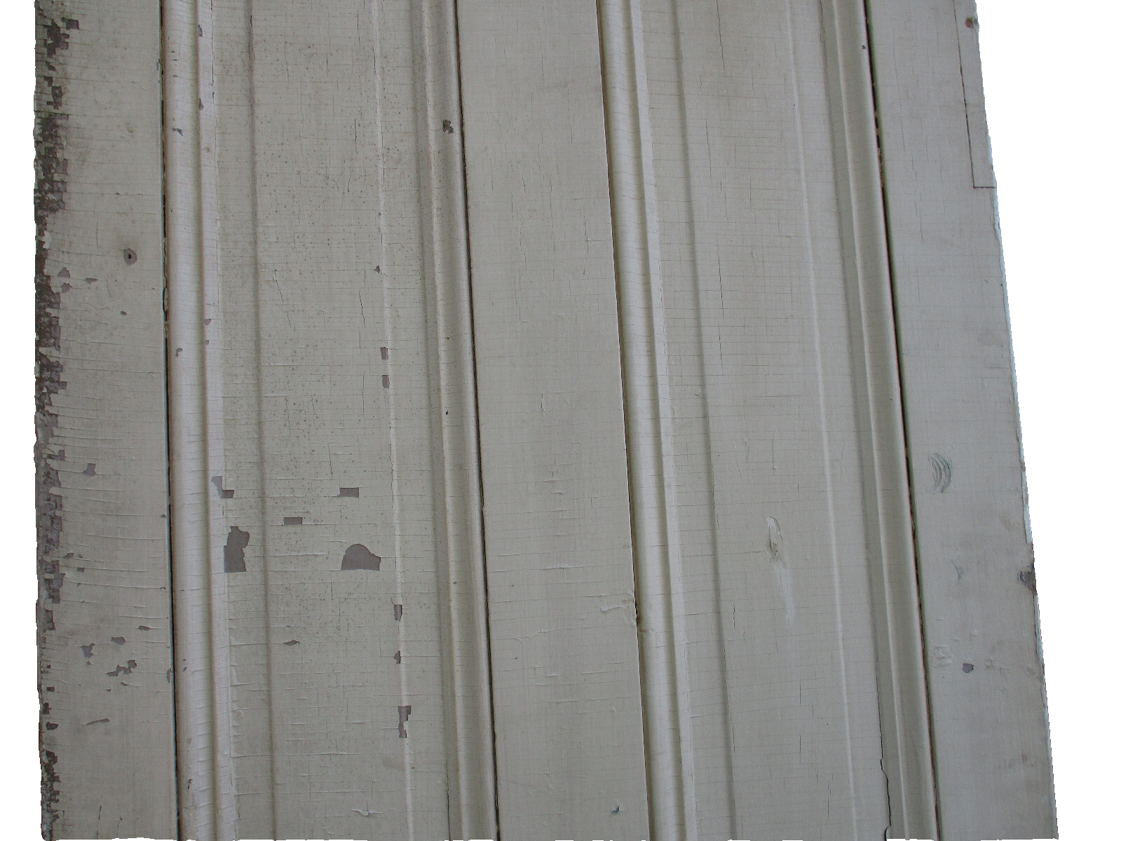 DOOR 08:    Antique  Raised Paneled Victorian Wood  Door 31" x 88 1/2"H