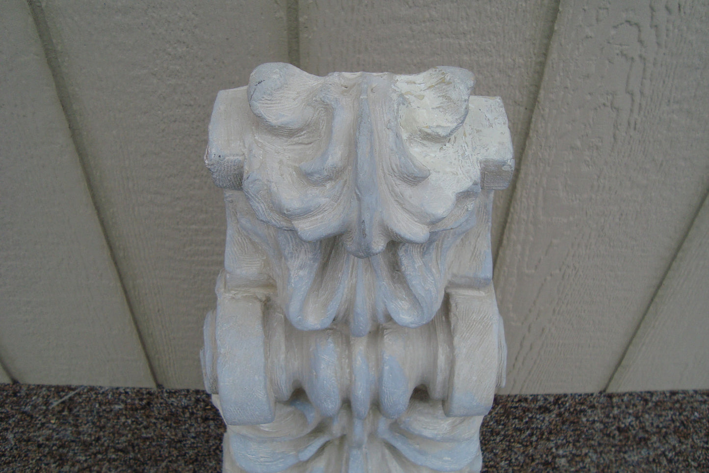 59501 Decorator Architecture Wall Column Whatnot Curio Shelf SIGNED on Back