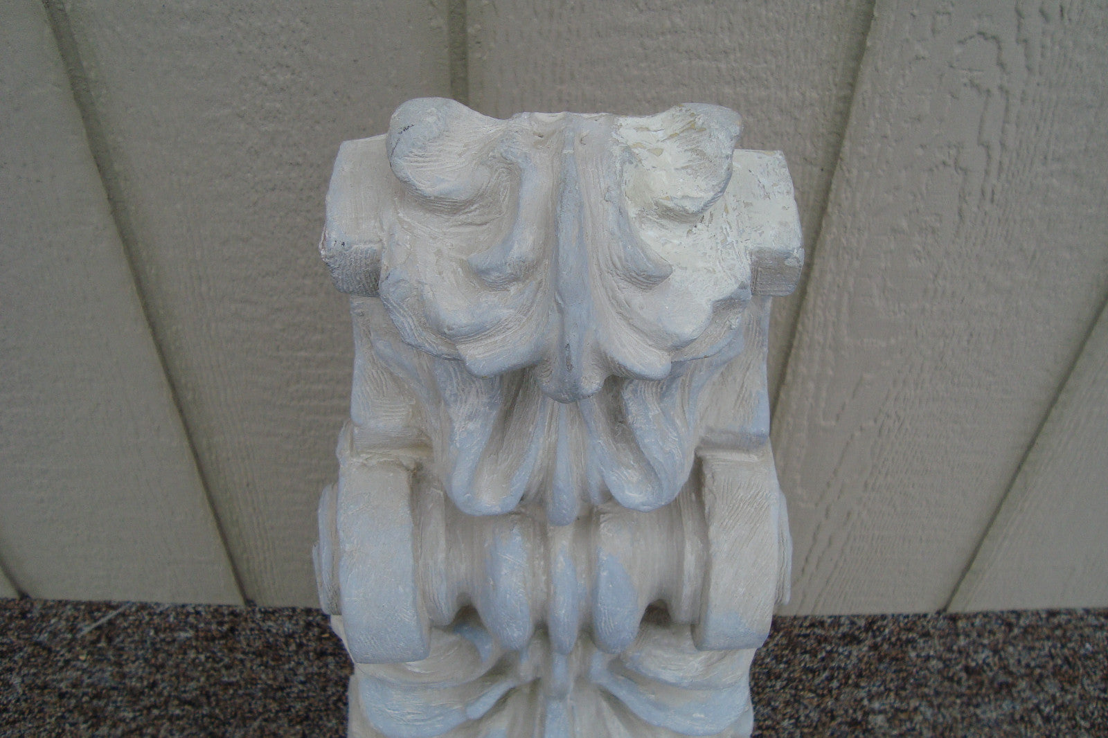 59501 Decorator Architecture Wall Column Whatnot Curio Shelf SIGNED on Back