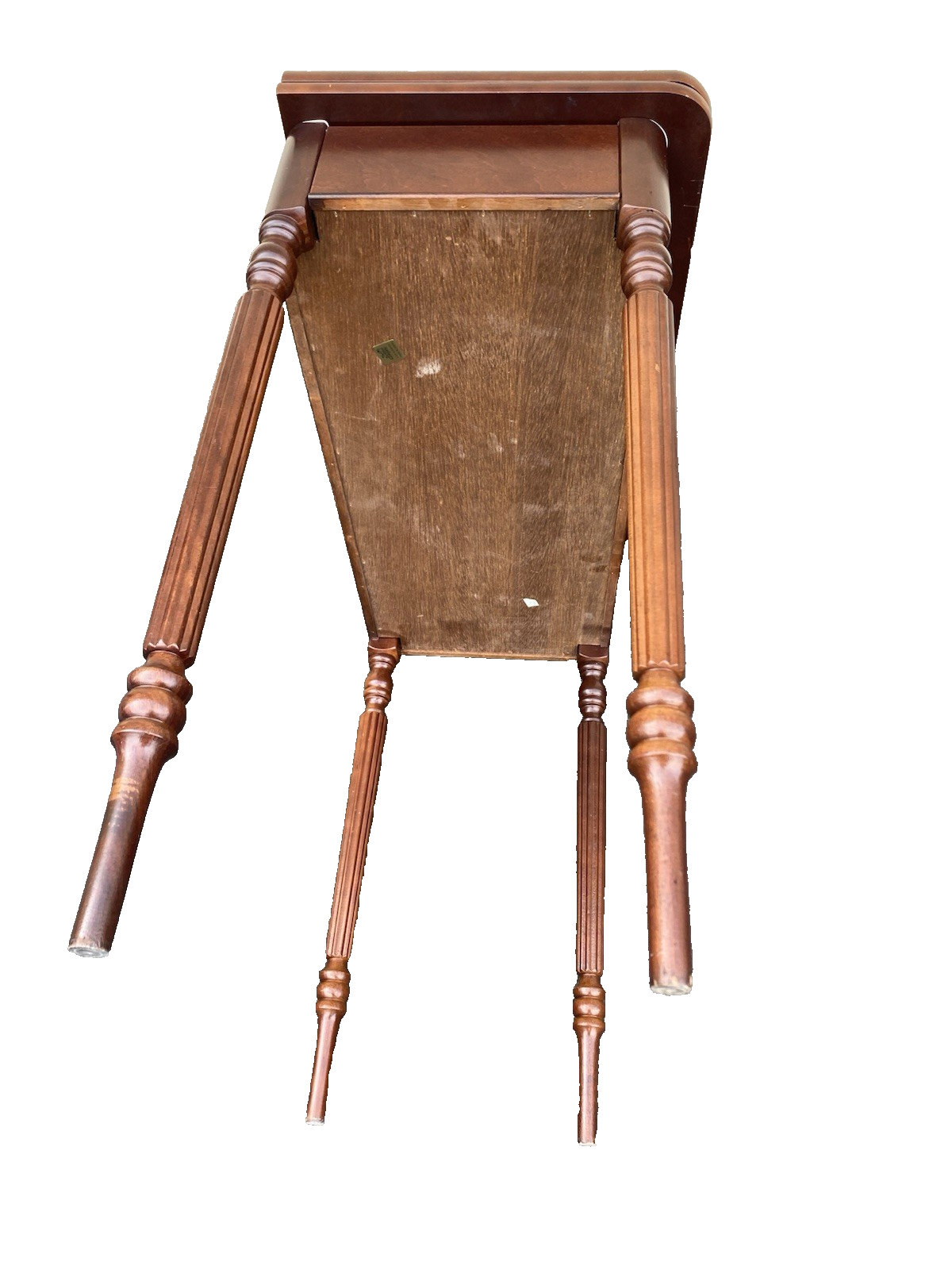 66470 BOMBAY Furniture Mahogany Flip Top Game Table Stand