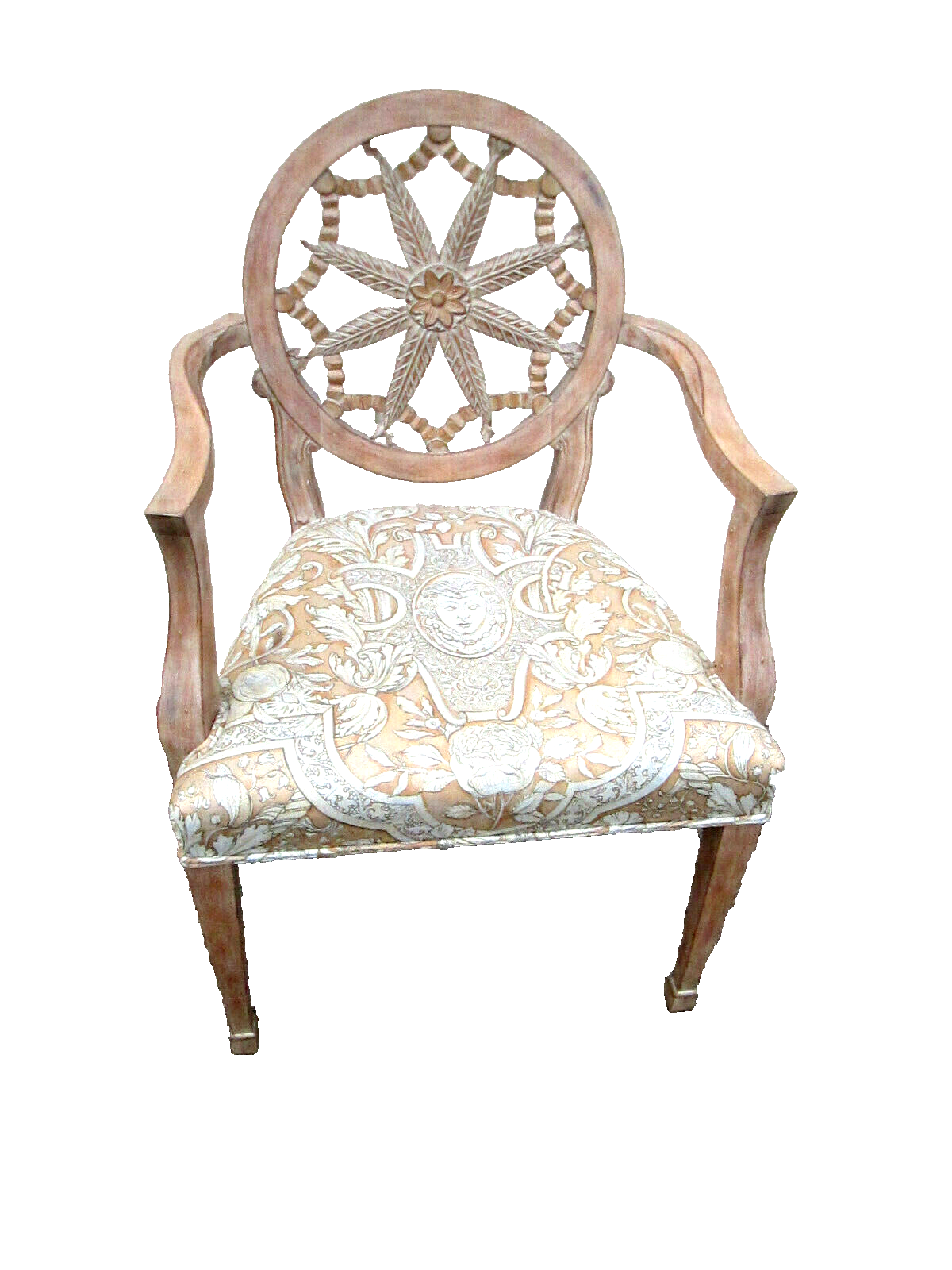 58312 Set of 6 QUALITY Custom Made Dining Chairs w Original Factory Finish