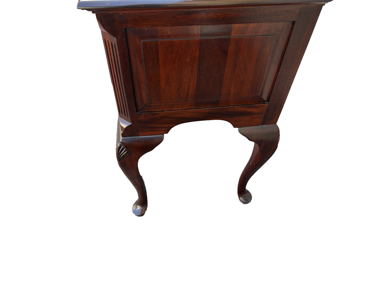 66972   Davis Furniture Buffet Sideboard Server Cabinet with Brass Gallery