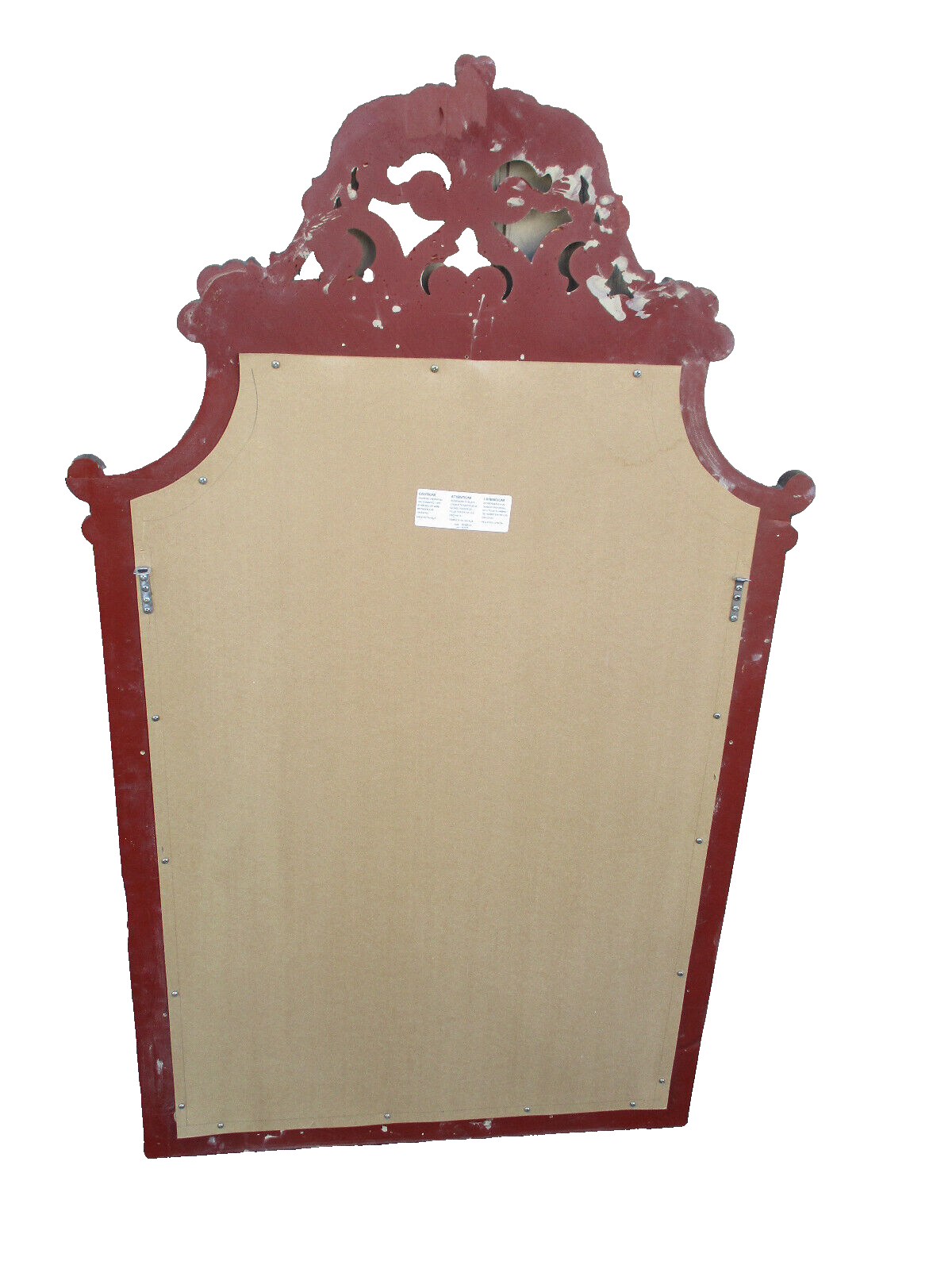 63678   Large 54 in high  Fancy Decorator Mirror