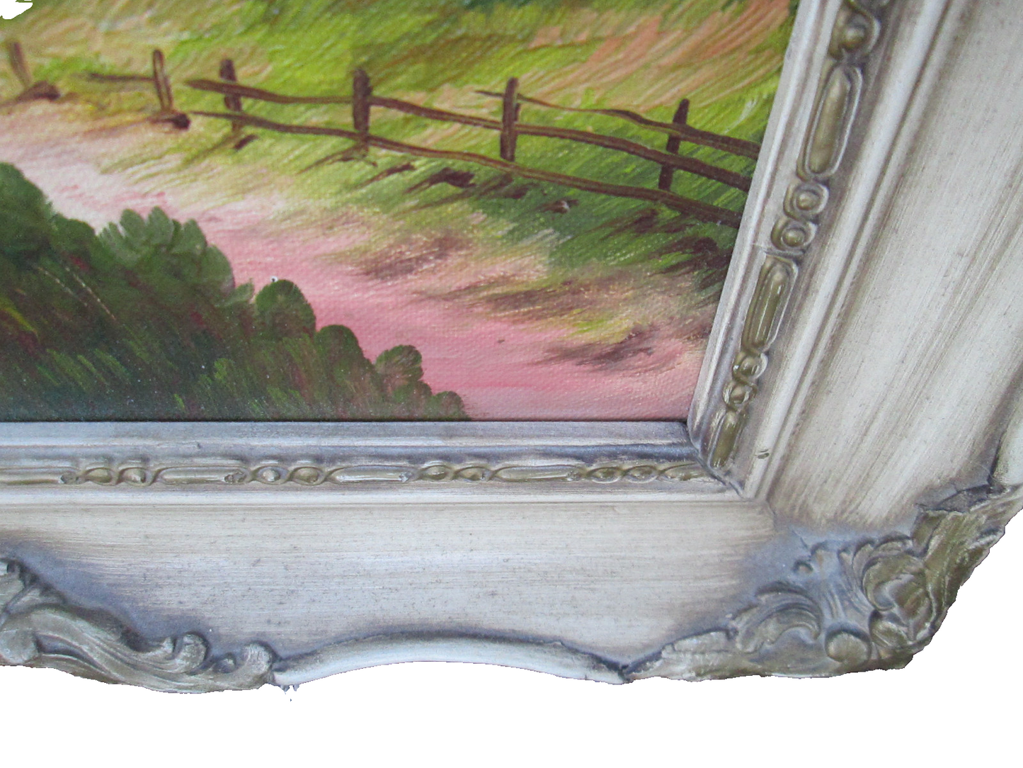 55162  Pair Mid Century French Oil Painting ARTIST  Signed  BOHILUM ??