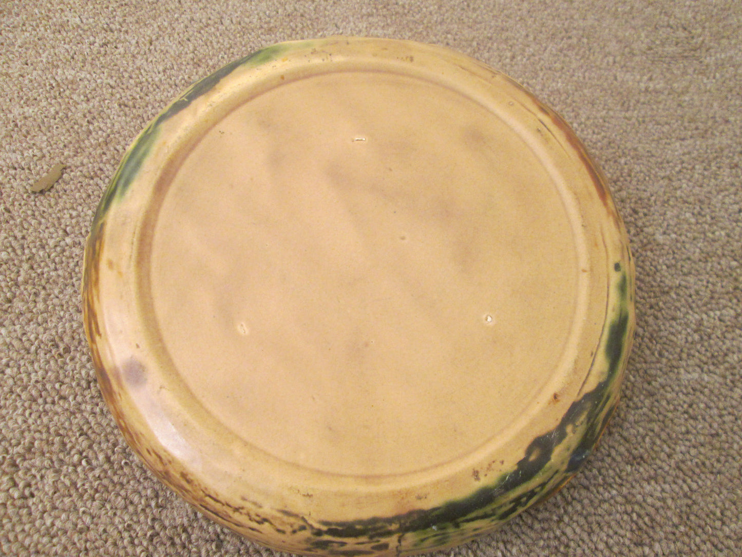 COL 05 WW :  ROSEVILLE IMPERIAL POTTERY CONSOLE FLOWER BOWL