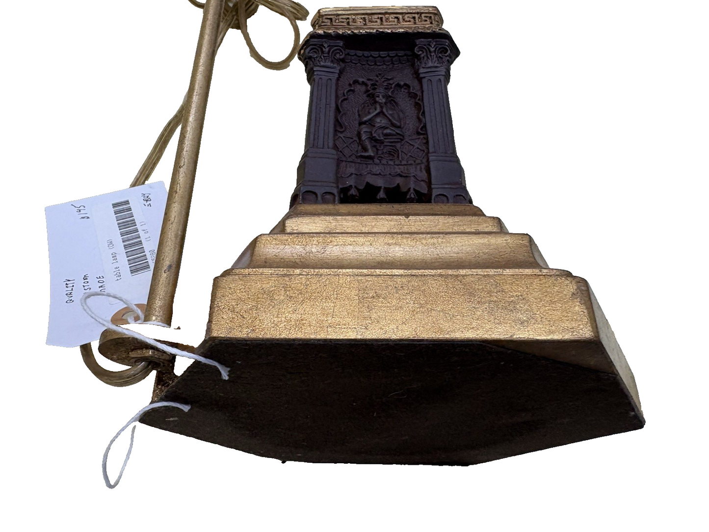 65280 QUALITY Figural Table Lamp with Shade