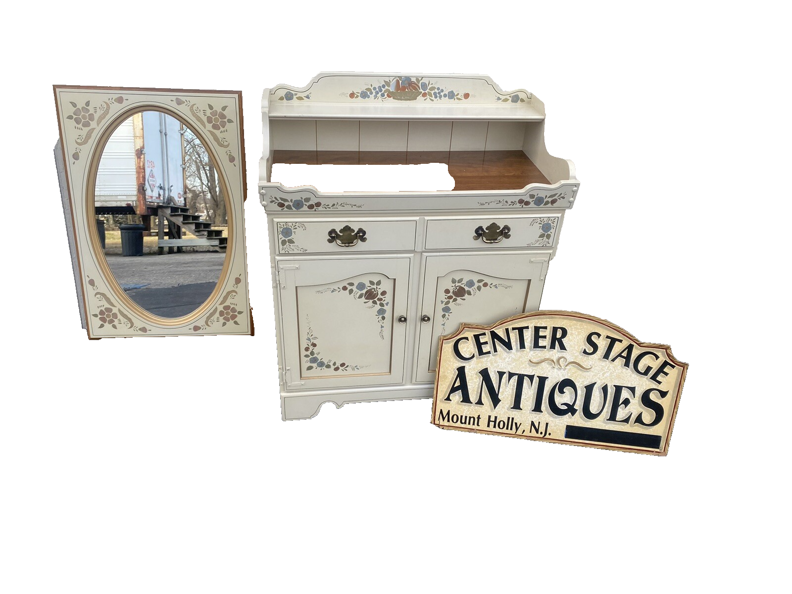 65180 ETHAN ALLEN Drysink with Mirror