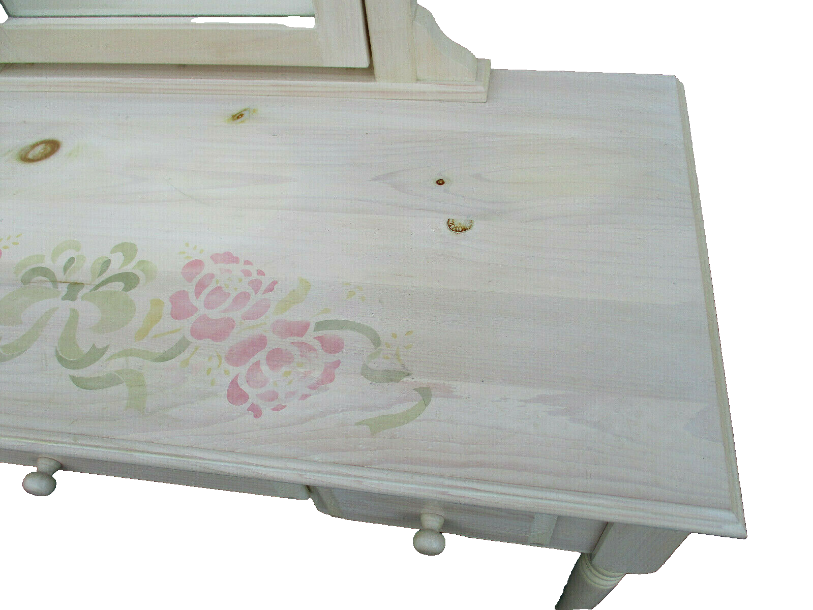 62922   Master Craft  Hand Made Vanity  Desk with Mirror