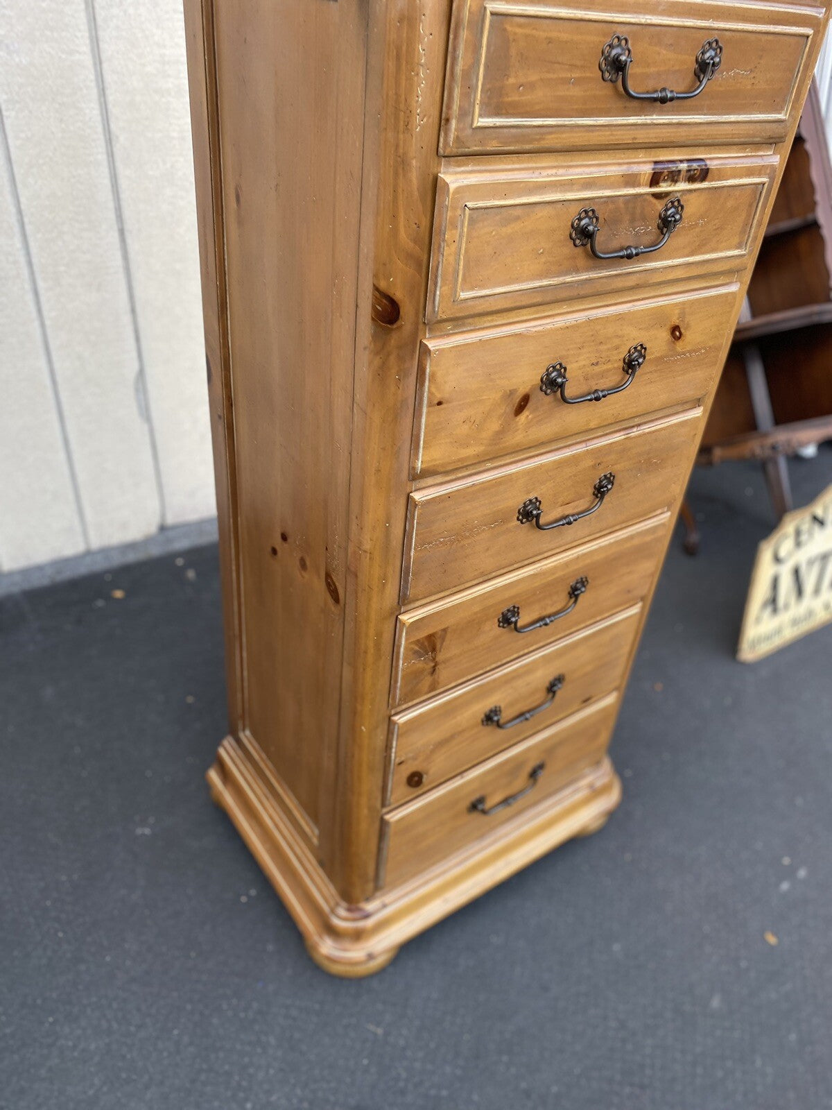 65979    NATIONAL Furniture Pine Lingerie Chest Dresser