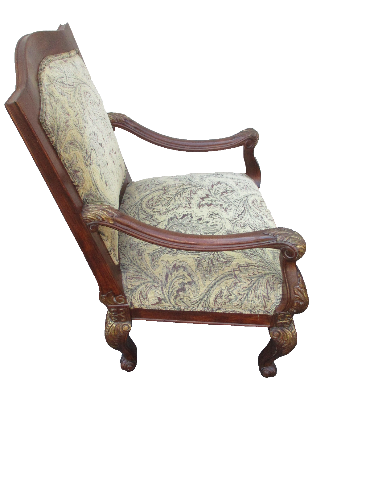 63727  Pair Bergere Armchair Chairs