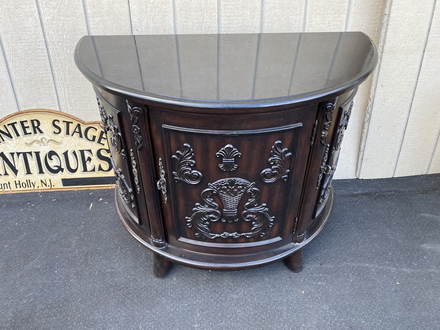 66303  COASTER Furniture  Marble Top Chest Server Sideboard