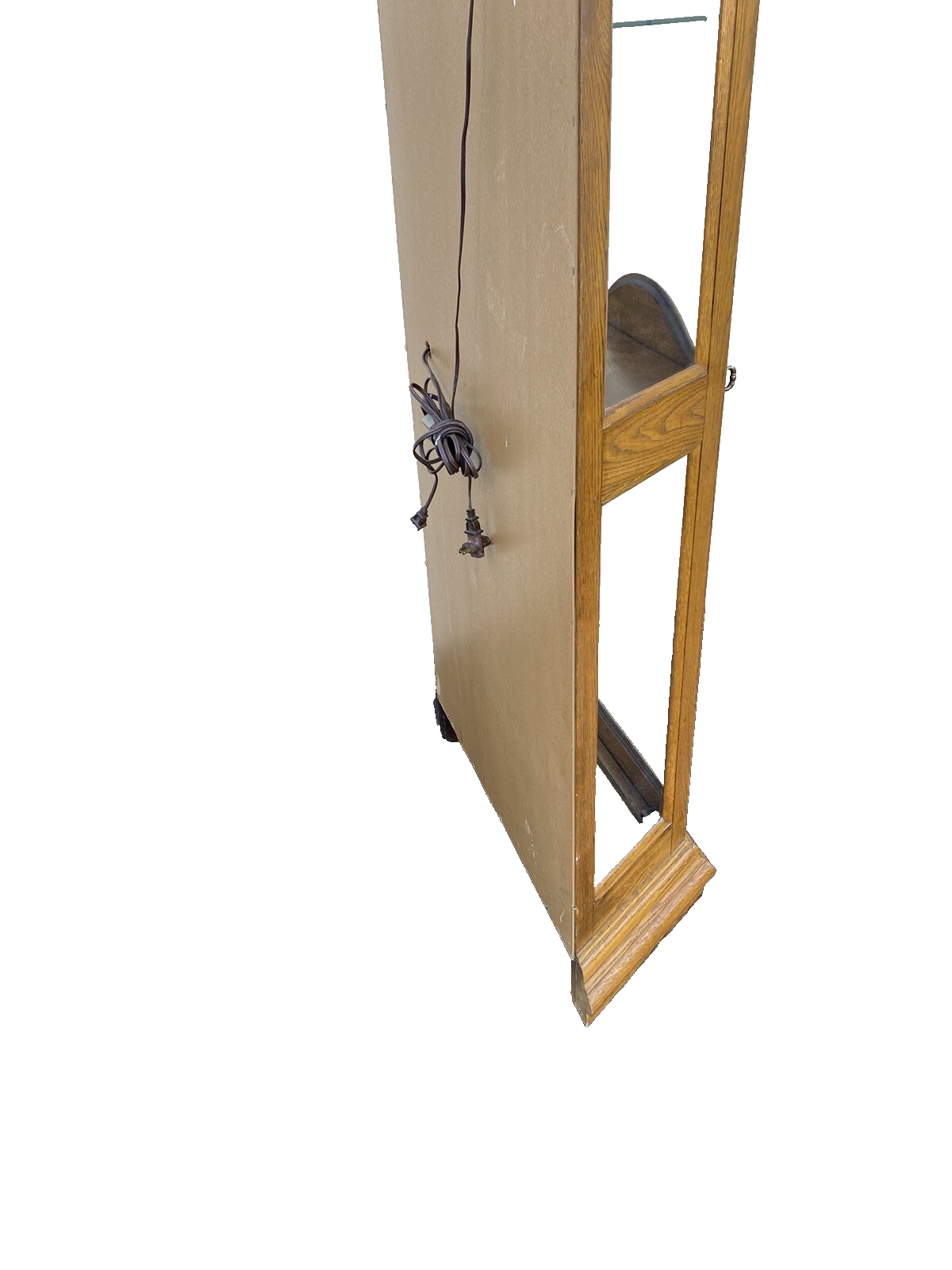 BN 12:    Oak Curio China Cabinet